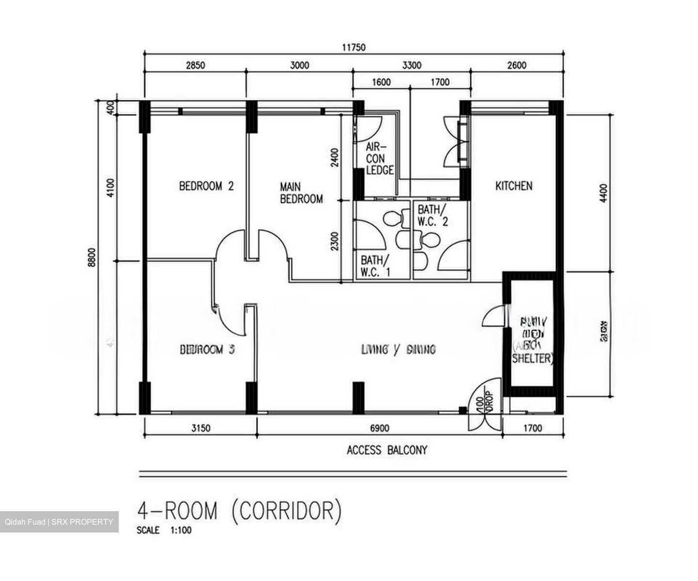 Blk 554 Woodlands Drive 53 (Woodlands), HDB 4 Rooms #591080031